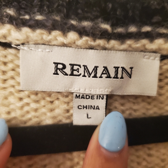 NWT Remain cotton and wool blend cardigan sweater - Picture 3 of 7